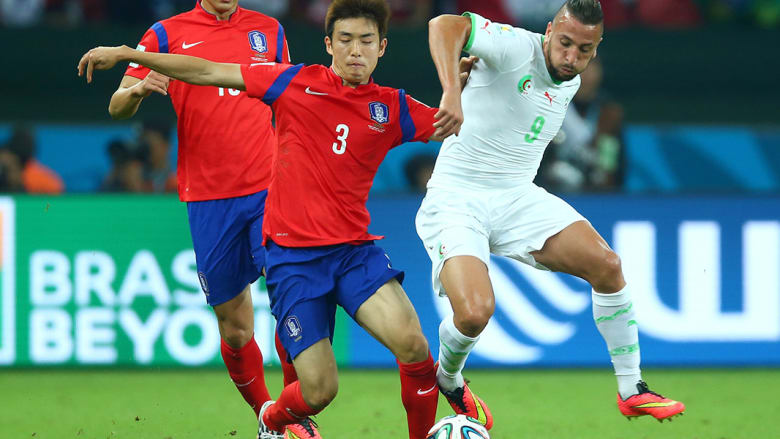 مباراة الجزائر وكوريا الجنوبية