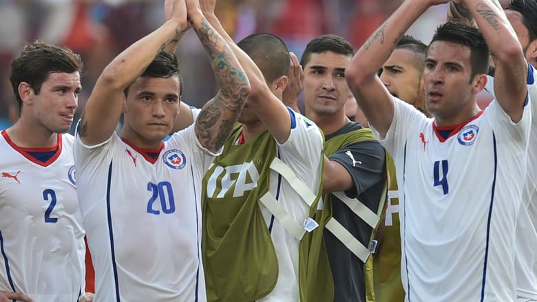 وجاء المنتخب التشيلي في المركز الثاني بـ6 نقاط، نتيجة فوزه على أستراليا 3-1، ثم على إسبانيا بهدفين دون رد، قبل أن يخسر أمام "الطواحين" الهولندية بهدفين دون مقابل.