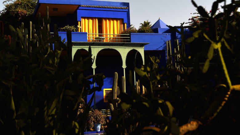 بالصور..عندما تتألق حديقة ماجوريل الساحرة في المغرب