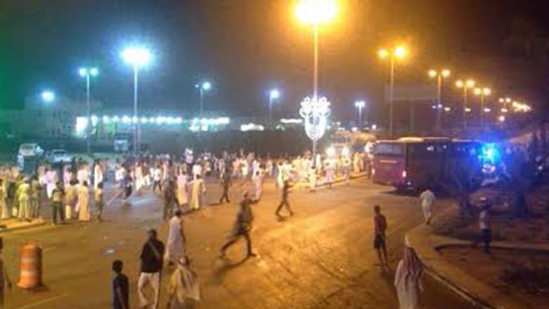 بالصور: الأمن السعودي يفض ليلا أعمال شغب واحتجاجات لعمال مصريين 