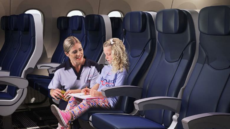 بالصور..هل تتخيل تصميم مقصورة للعائلات على متن الطائرات؟