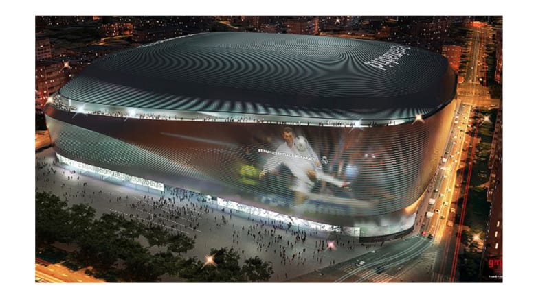 هذا هو التصميم الجديد لملعب ريال مدريد
