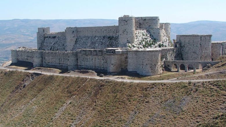 القلعة الصليبية سوريا 