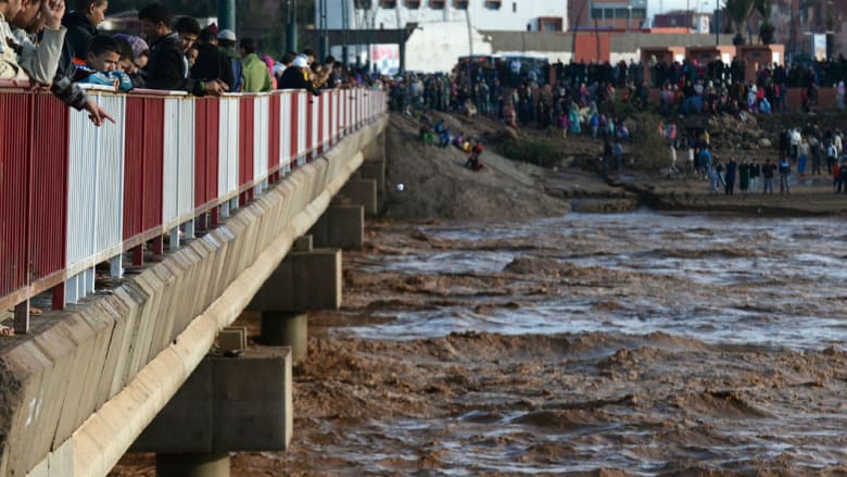 15  صورة عن الدمار في المغرب والأمطار الطوفانية تعزل مئات القرى 
