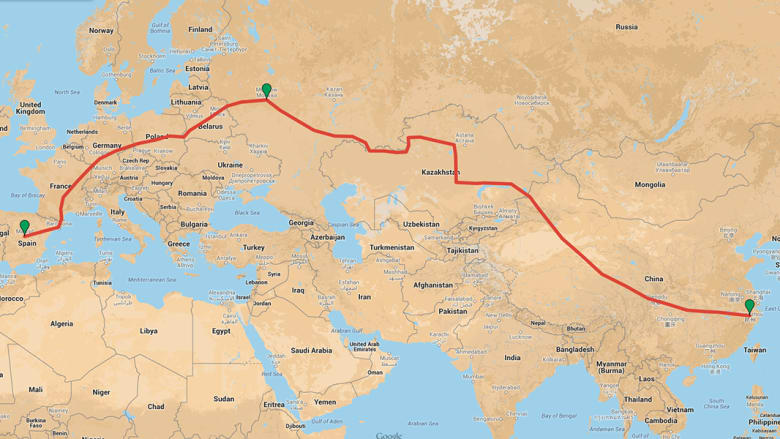 تعرّف على الطريق الجديدة الأطول التي يقطعها قطار في العالم