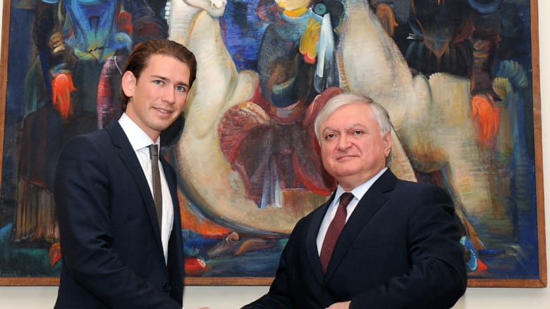 بالصور.. أحد نجوم الجمعية العامة... وزير الخارجية النمساوي الذي يبلغ عمره 28 عاما فقط