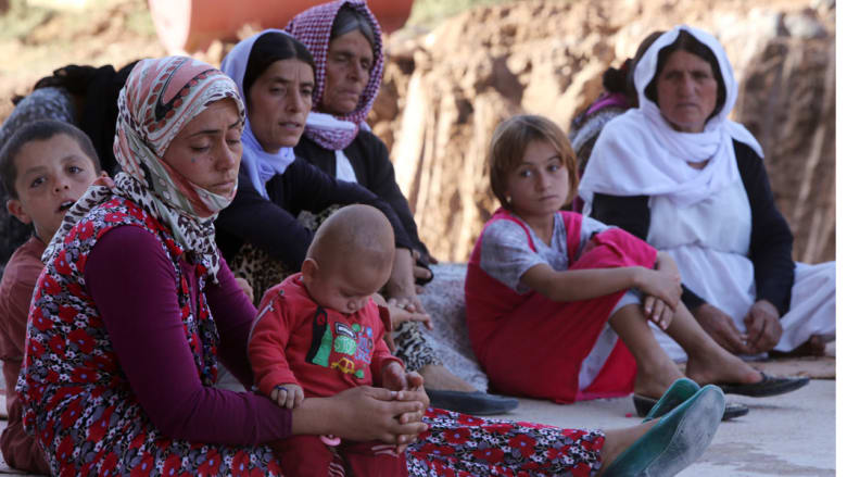 وفد الأيزيديين لفؤاد معصوم: 3 آلاف امرأة أيزيدية ما تزال بيد "الإرهاب"
