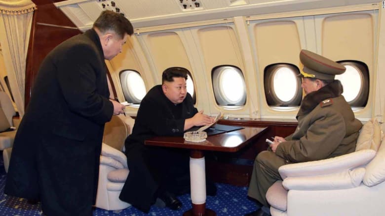 بالصور..هذه هي الطائرة الخاصة لزعيم كوريا الشمالية