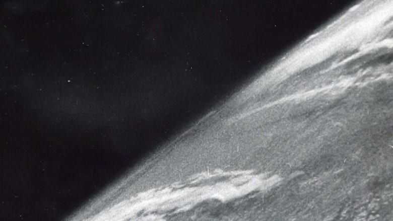 واحدة من مئات الصور النادرة لأول صور تلتقط للفضاء في 24 أكتوبر/تشرين الأول 1946