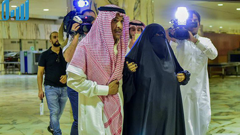 بالصور.. استقبال القنصل السعودي عبدالله الخالدي بالرياض بعد احتجازه 3 سنوات باليمن