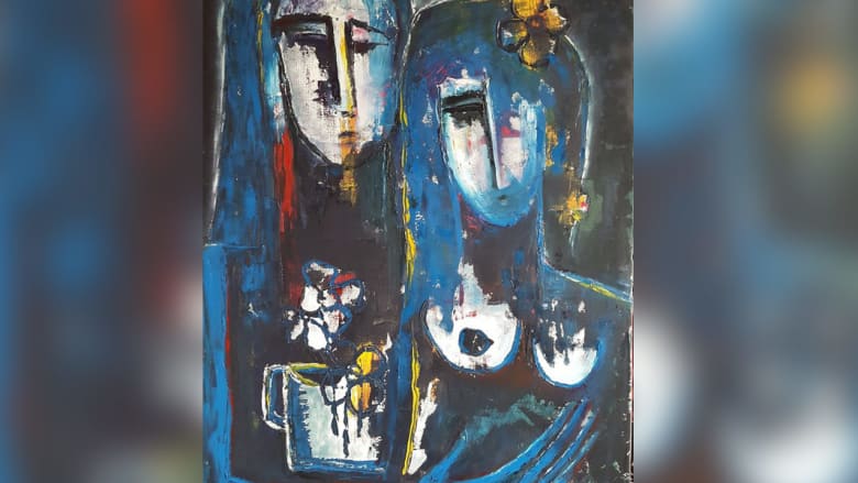 كيف تتجلى أوجاع المرأة في لوحات فنانة أردنية؟