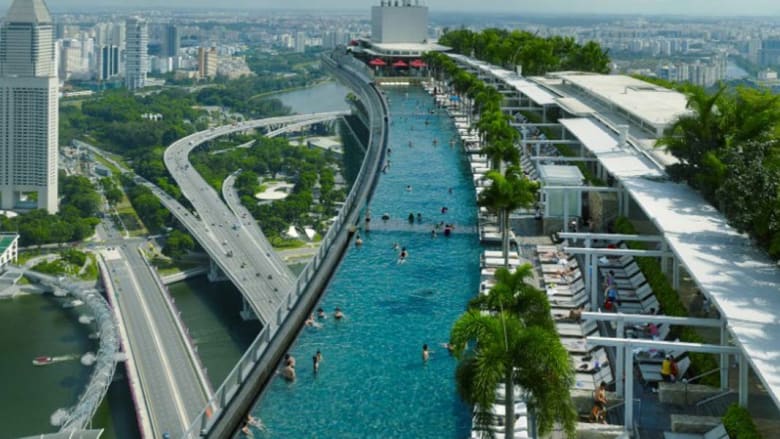 بالصور..مشروع معماري في سنغافورة..من الأكثر تميزاً وبكلفة مليارات الدولارات