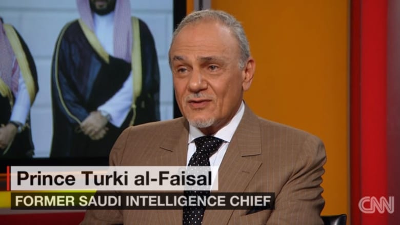 رئيس الاستخبارات السعودية السابق يبرر لـCNN عدم حضور الملك سلمان لكامب ديفيد ويرد على انتقادات بأن السعودية تعود للخلف