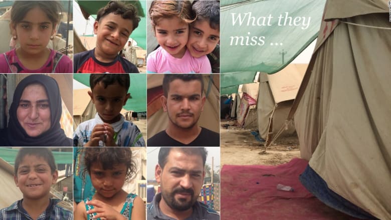 "داعش" طردهم من منازلهم.. ما الذي يشتاق إليه اللاجئون العراقيون؟