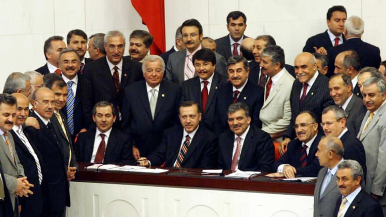 صورة خلال انتخابات رئاسية بأنقرة في آبريل 2007