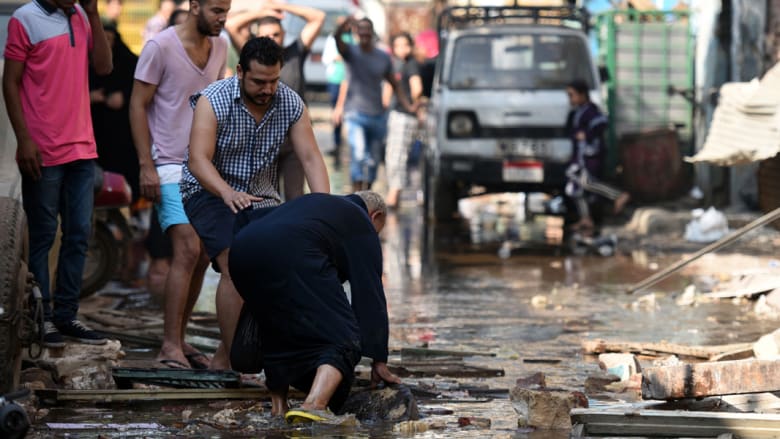 بالصور.. مشاهد أولية من تفجير القنصلية الإيطالية بالقاهرة