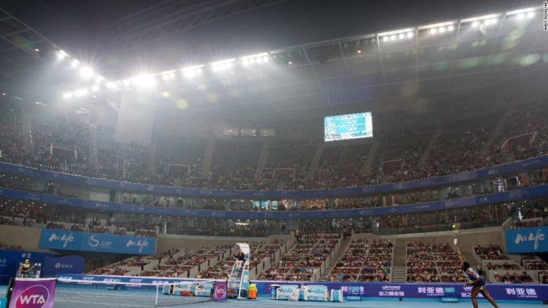 التلوث يضرب لاعبي التنس بدورة الألعاب المفتوحة بالصين