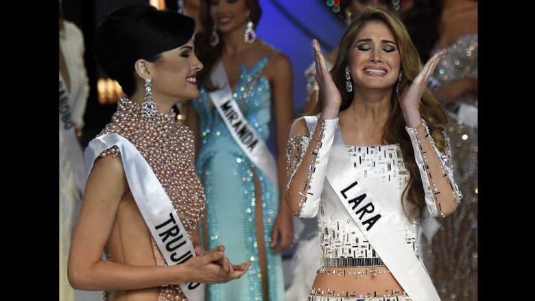  مريم حبش سورية الأصل تتوج ملكة جمال فنزويلا لعام 2015