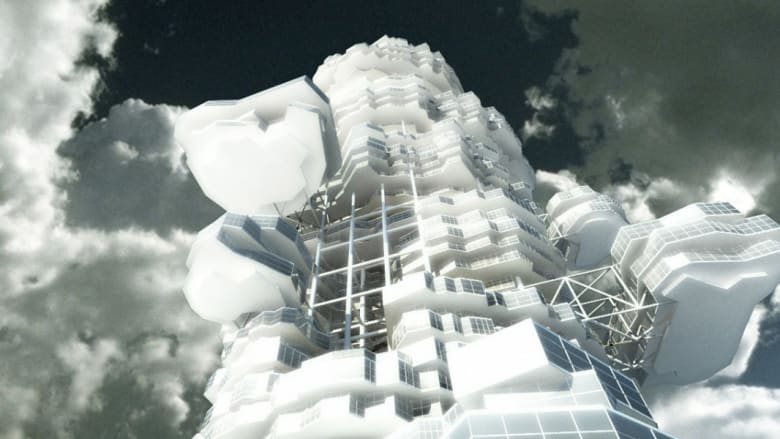 مدينة في قلب الغيوم..هل هكذا ستكون تصاميم المباني في المستقبل؟