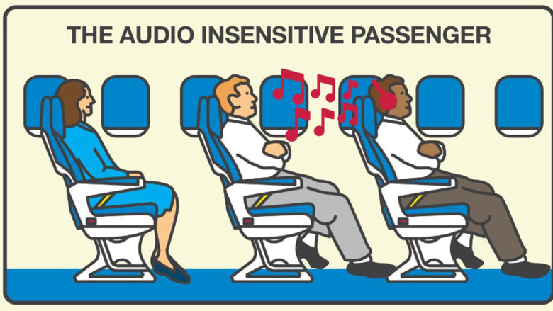 ما هي تصرفات الركاب الأكثر إزعاجاً على متن الطائرة؟
