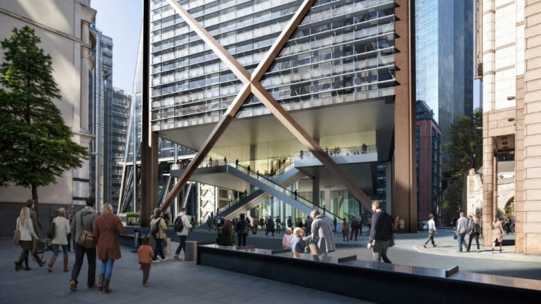 ناطحة سحاب جديدة "مربعة الشكل" تنافس برج شارد "المثلث الشكل"الأطول في لندن