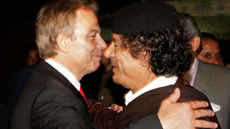 وثائق رسمية بريطانية تكشف: بلير نصح القذافي بالرحيل والبحث عن مكان آمن قبل الإطاحة به 