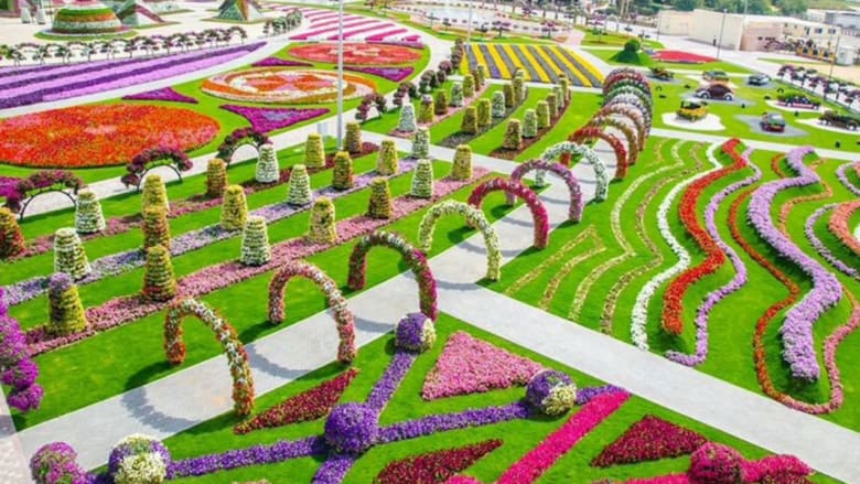 حديقة الزهور في دبي