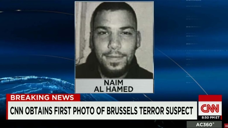 CNN تحصل على أول صورة لمشتبه به بتفجيرات بروكسل ويحمل الجنسية السورية