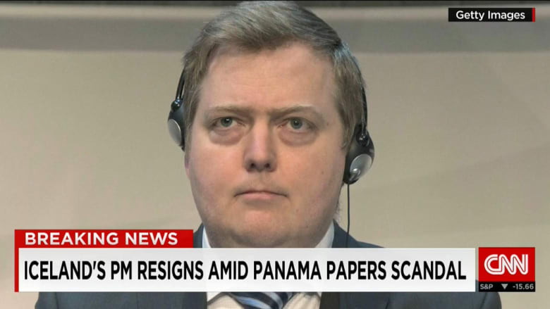 تداعيات "وثائق بنما".. نائب رئيس الحزب التقدمي في ايسلندا يعلن استقالة رئيس الوزراء بالبلاد
