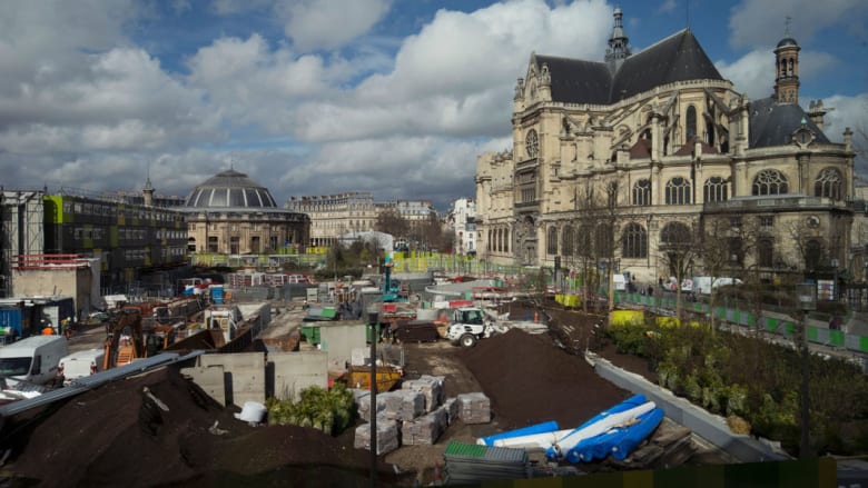 بالصور.. شاهدوا "La Canopee" أي "مظلة" باريس.. مشروع مستوحى من النباتات