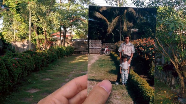 لقطات تجمع الماضي والحاضر في لاوس 