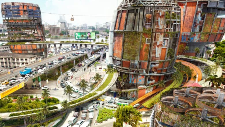 هكذا ستبدو أضخم مدينة أفريقية في العام 2050