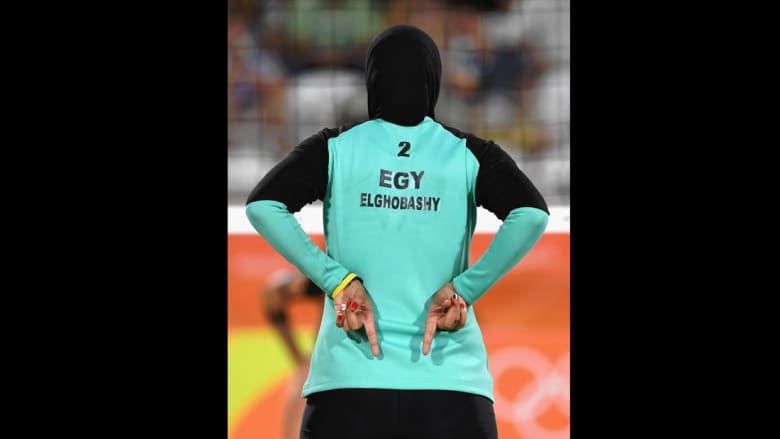 مايوه شرعي مصري ينافس البيكيني على ساحة أولمبياد ريو