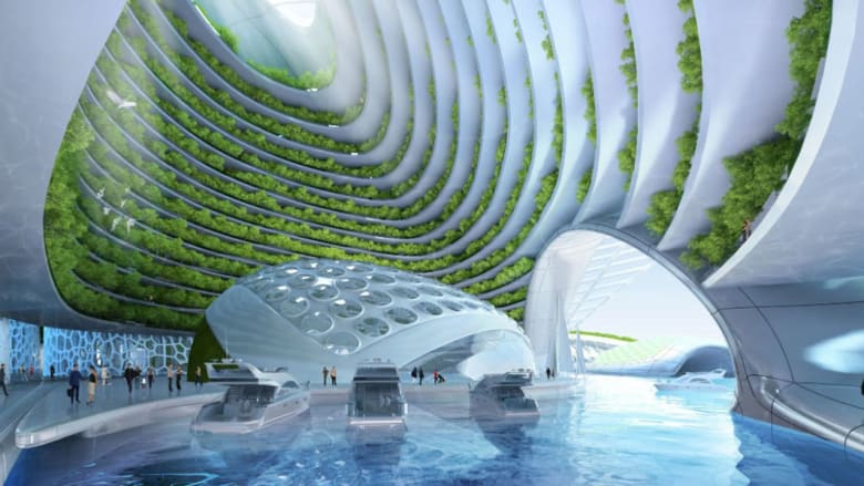 "ناطحات محيط".. هذا هو مستقبل المباني الخيالي
