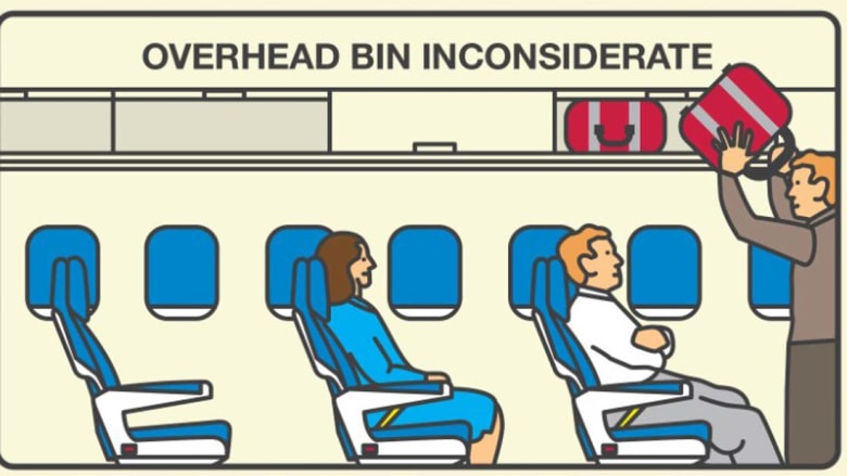 هل هذا التصرف الأكثر إزعاجاً على متن الطائرة؟
