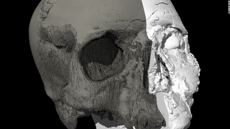 تمكن علماء الآثار من إحياء وجه "جمجمة أريحا" بعد 9500 عام بالطباعة ثلاثية الأبعاد