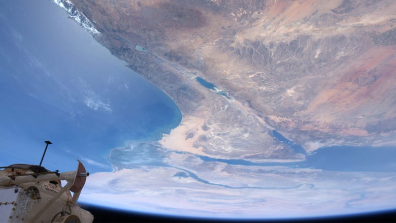 "ناسا" تشارك CNN بعض أجمل صور الشرق الأوسط من الفضاء