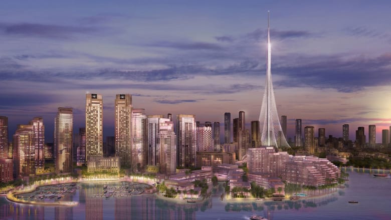 برج خور دبي: أين وصل أطول برج بالعالم في رحلة بنائه؟