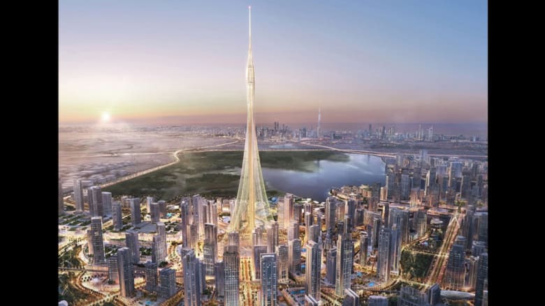 برج خور دبي: أين وصل أطول برج بالعالم في رحلة بنائه؟
