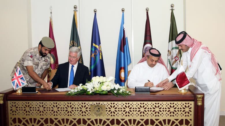 قطر توقع خطاب نوايا مع بريطانيا لشراء 24 مقاتلة "تايفون" 