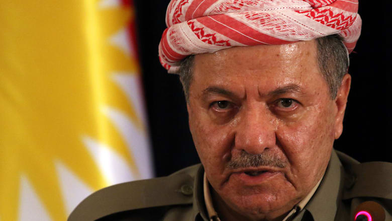 البارزاني: حكومة العراق تعاقب شعب كردستان بدوافع وتوجيهات خارجية