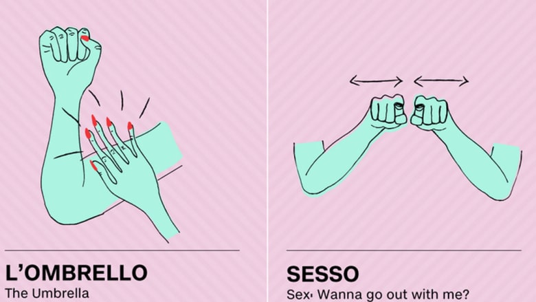ماذا تعني إشارات اليد في اللغة الايطالية؟ احذر من الشتائم 