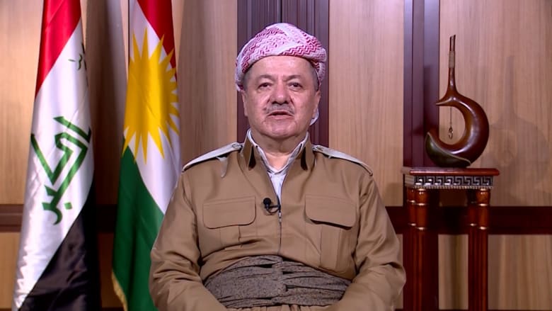 برزاني يتحدث لـCNN عن الاستفتاء والموقف من أمريكا وبغداد