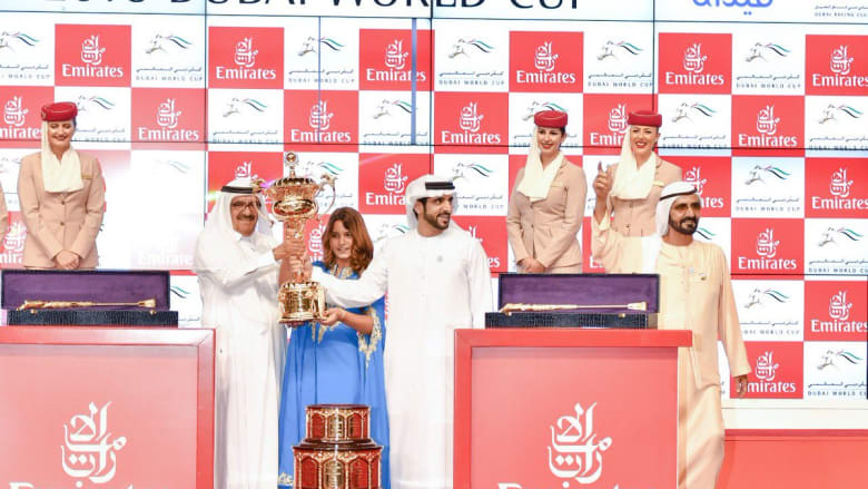 محمد بن راشد بعد فوز جواده بكأس دبي للخيول: ليلة عالمية عاشتها الإمارات