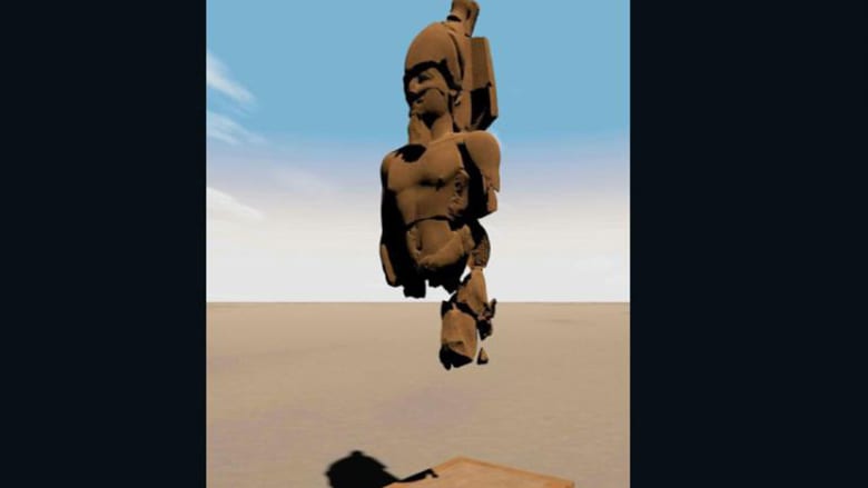 تمثال ضخم لفرعون "منسي" يعود للحياة بصور ثلاثية الأبعاد