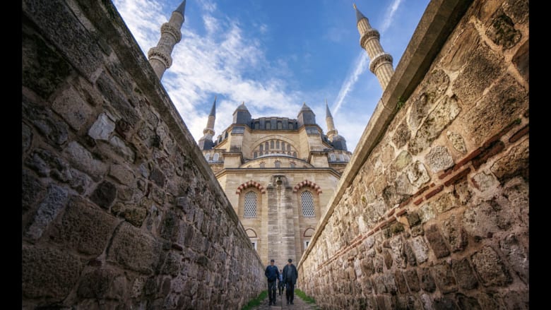 جامع السليمية في أدرنة، تركيا، بعدسة المصور التركي حسن أوزدومان.