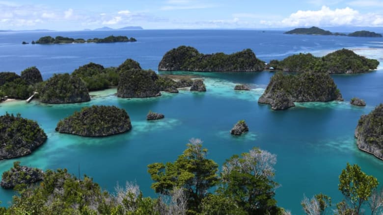 جزر "رجا أمبات" في إندونيسيا 