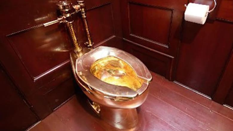 مكافأة ضخمة تتجاوز قيمتها 100 ألف دولار لمن يجد هذا المرحاض الذهبي المسروق من قصر بلينهايم