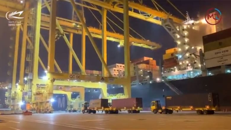 ميناء حمد الدولي في قطر