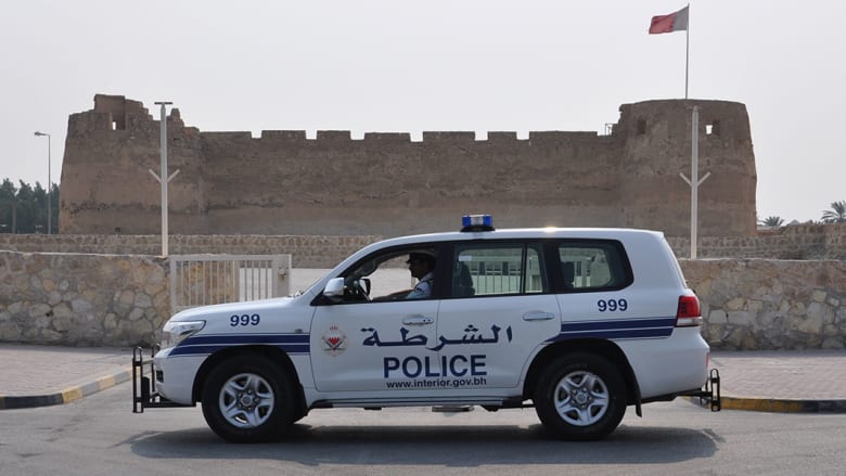 صورة ارشيفية لسيارة شرطة في البحرين